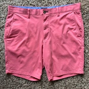 Bright men’s *Johnnie-O* stretch lightweight casual golf ⛳️ shorts - 33 - mint!